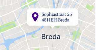 Kaart Breda